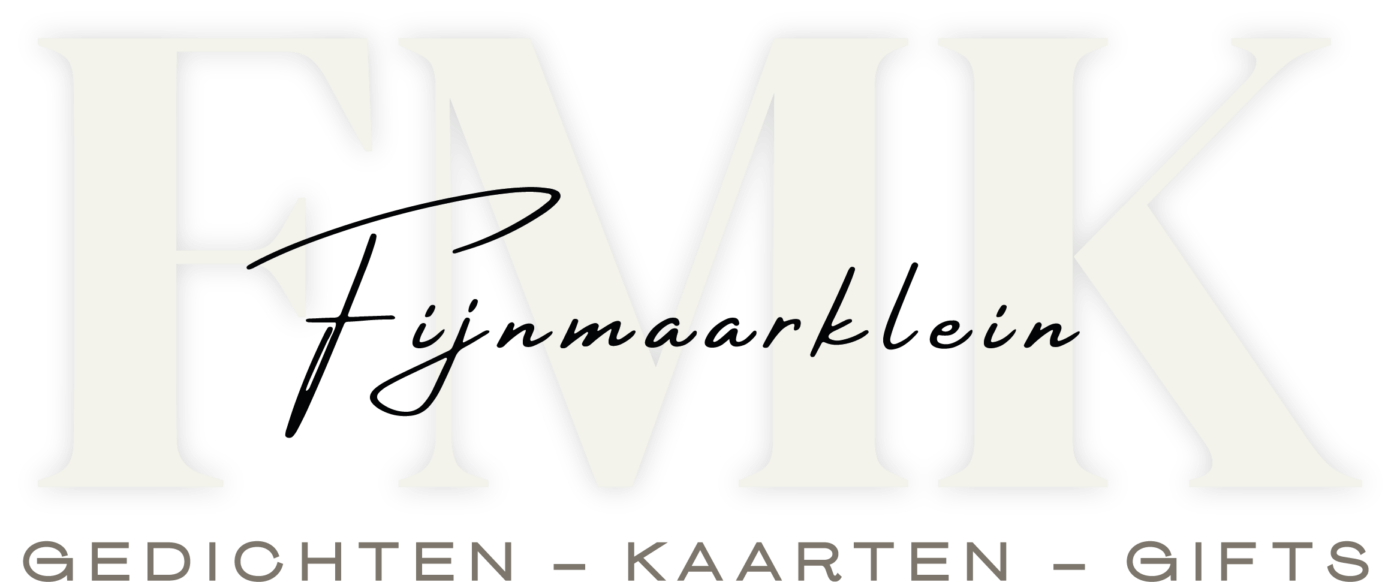 Fijnmaarklein – Gedichten · Kaarten · Gifts